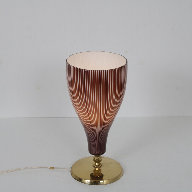 Vintage Table lamp for Venini, Italy 1950s
