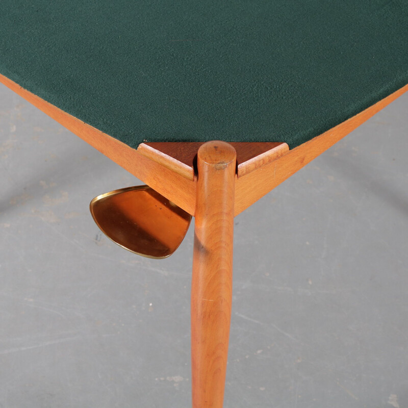 Gio Ponti 1960 mesa de póquer vintage