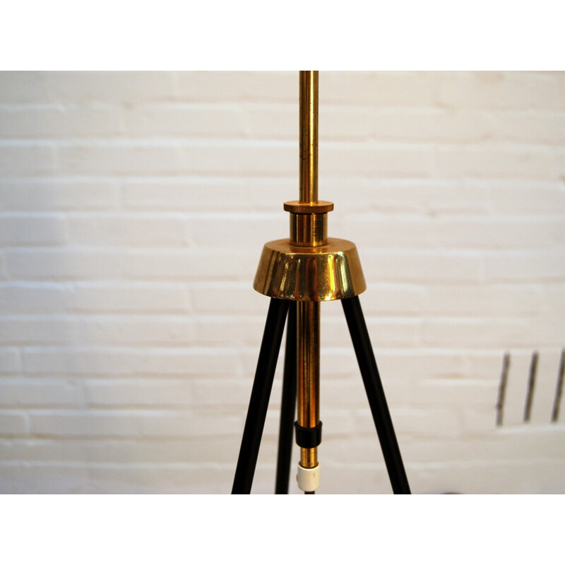 Vintage tripod floor lamp - 1950s 