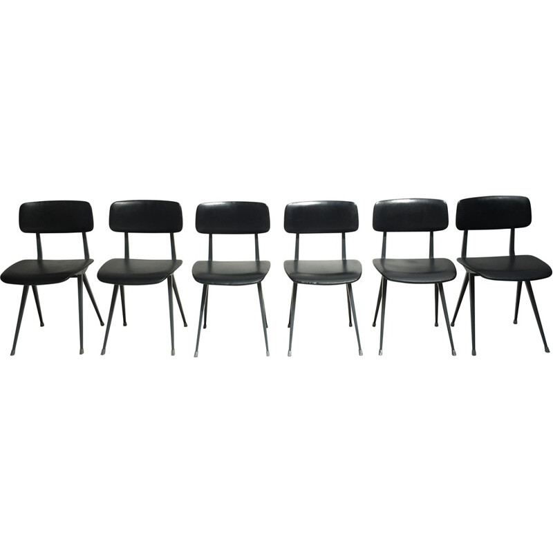 Set of 6 "Result" chairs, Friso KRAMER & Wim RIETVELD - 1968