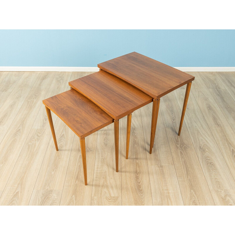 Vintage nesting tables Denmark 1960s