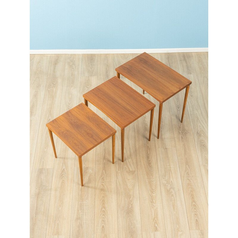 Vintage nesting tables Denmark 1960s