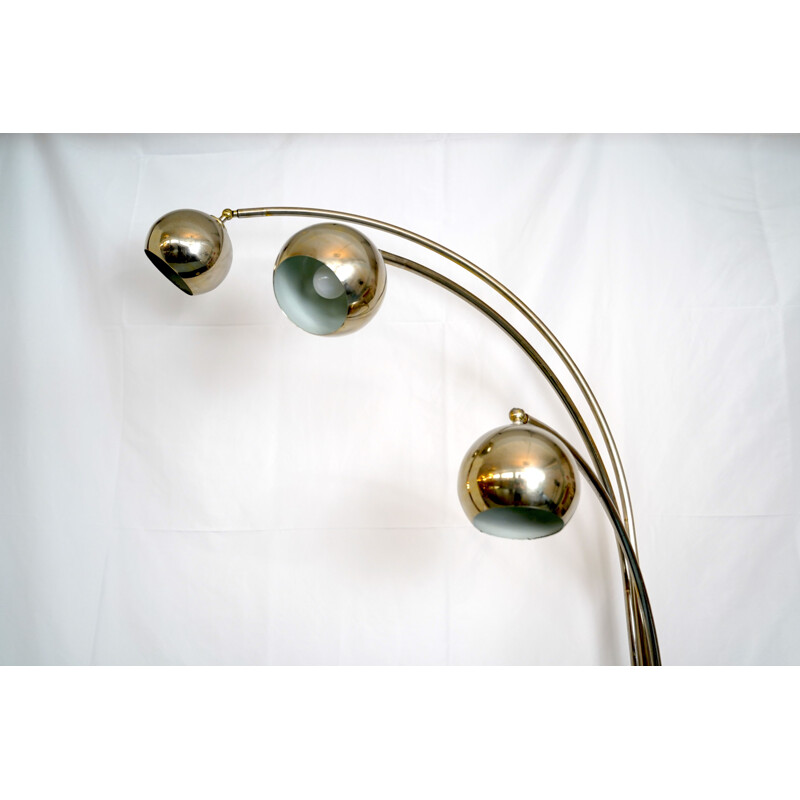 Vintage Goffredo Reggiani Chrome Floor Lamp, Italy, 1970s