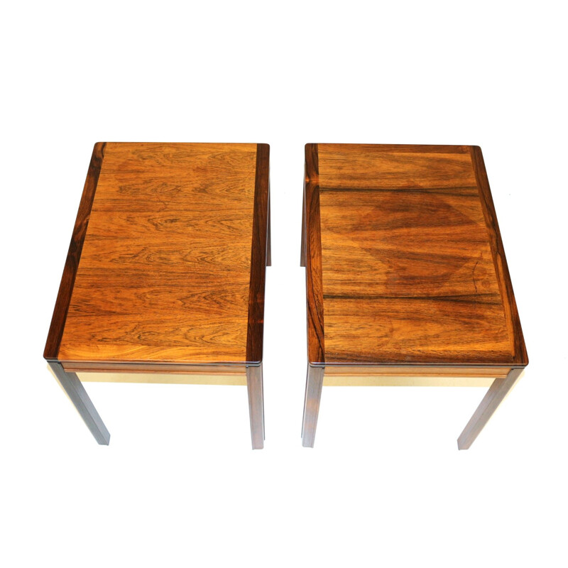 Pair of Vintage Side Tables Brakaskad Engström & Myrstrand, Tingströms, Sweden 1960