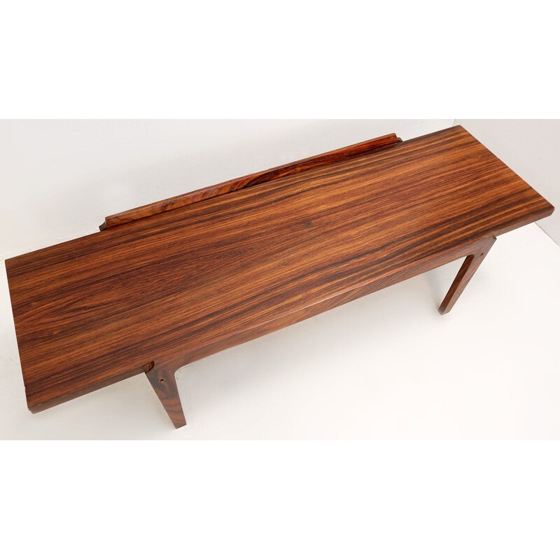 Vintage rosewood coffee table Italian