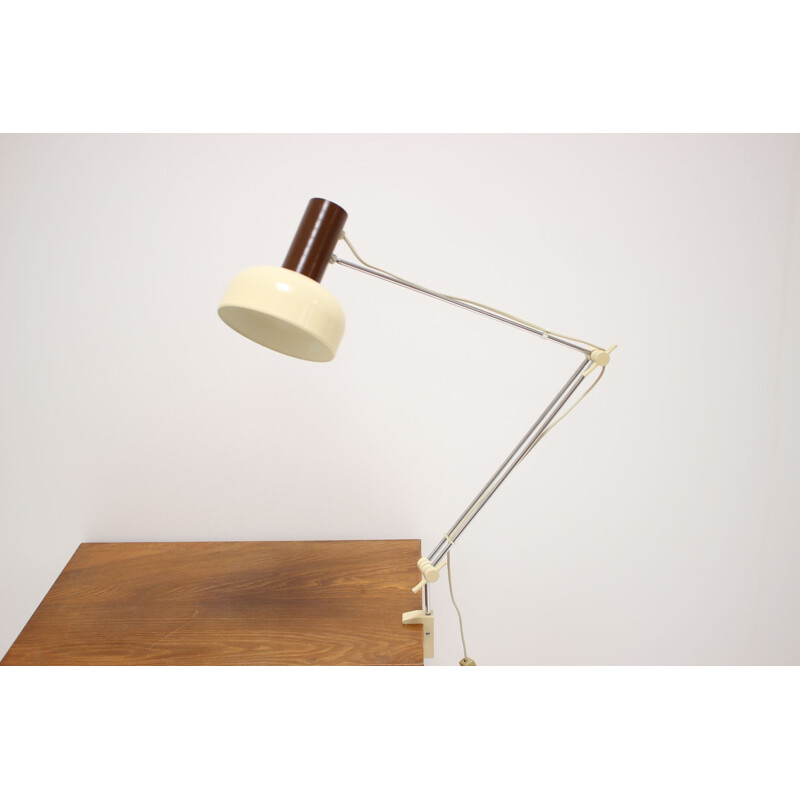 Mid-century Adjustable Table Lamp Napako Czechoslovakia 1970s
