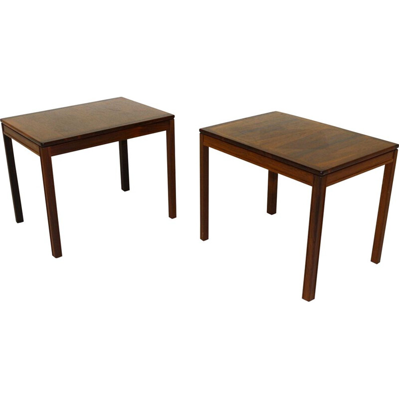 Pair of Vintage Side Tables Brakaskad Engström & Myrstrand, Tingströms, Sweden 1960