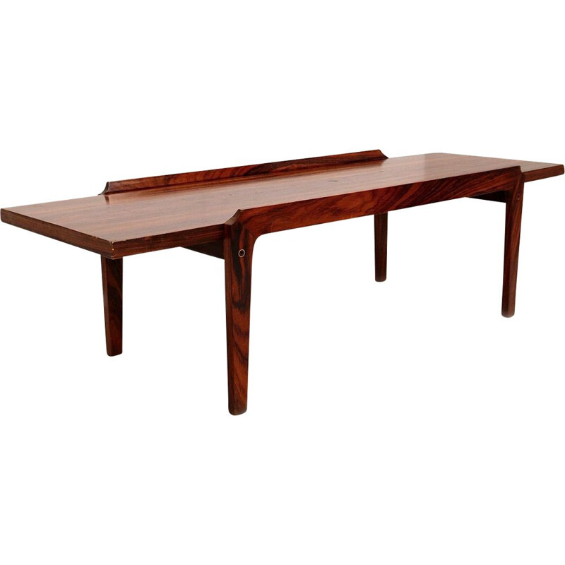 Vintage rosewood coffee table Italian