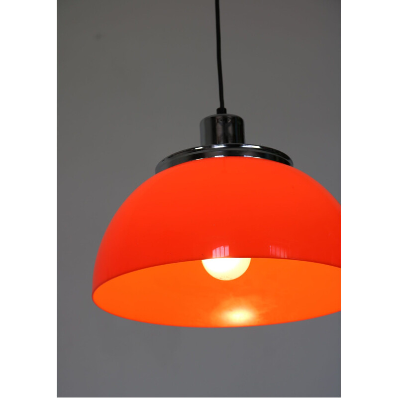 Vintage Faro pendant lamp by Luigi Massoni from Guzzini, 1960s