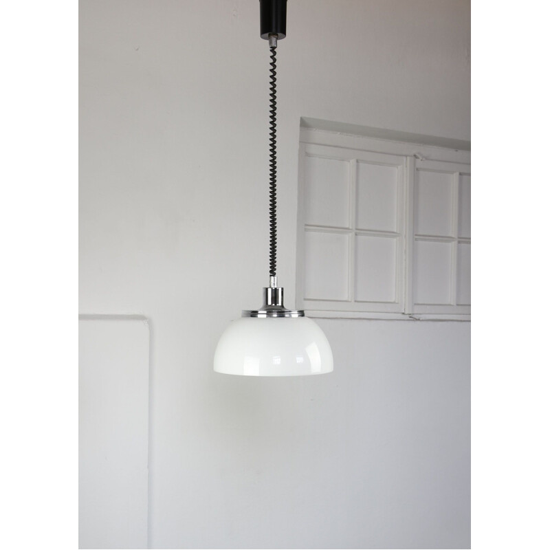 Vintage Faro pendant lamp by Luigi Massoni from Guzzini, 1960s