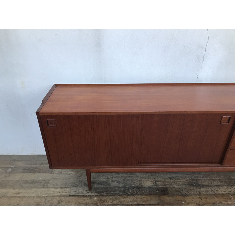 Vintage Scandinavian teak sideboard Denmark 1960