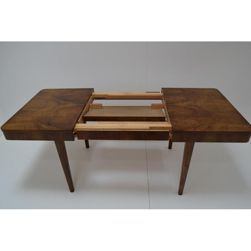 Mid-century Adjustable Dining Table  By Jindrich Halabala for UP  Závody Brno