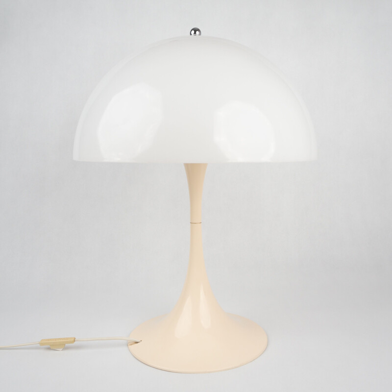 Lampe de table vintagem Panthella de Verner Panton, Louis Poulsen Danois 1971