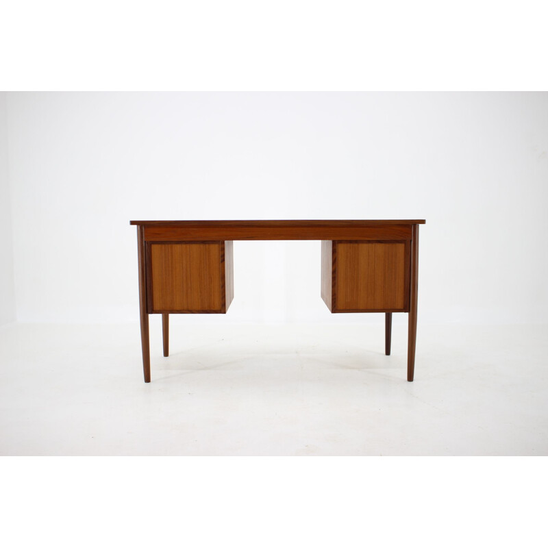 Vintage Teak Writing Desk Danish 1960s 