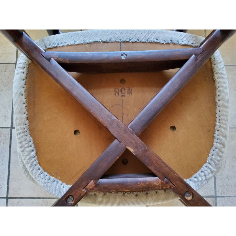 Vintage set of table and 4 chairs Rosewood Harry Ostergaard