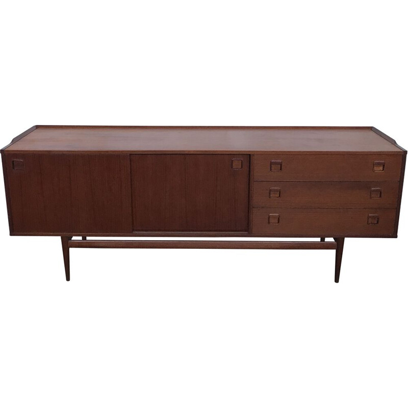 Vintage Scandinavian teak sideboard Denmark 1960