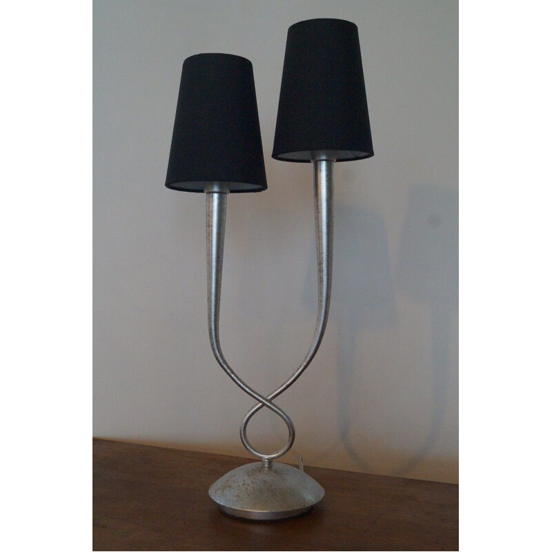Vintage metal lamp 1990