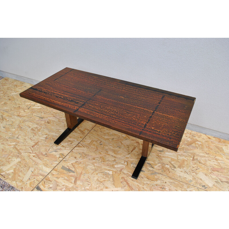 Vintage height adjustable coffee table from Ilse Möbel 1960