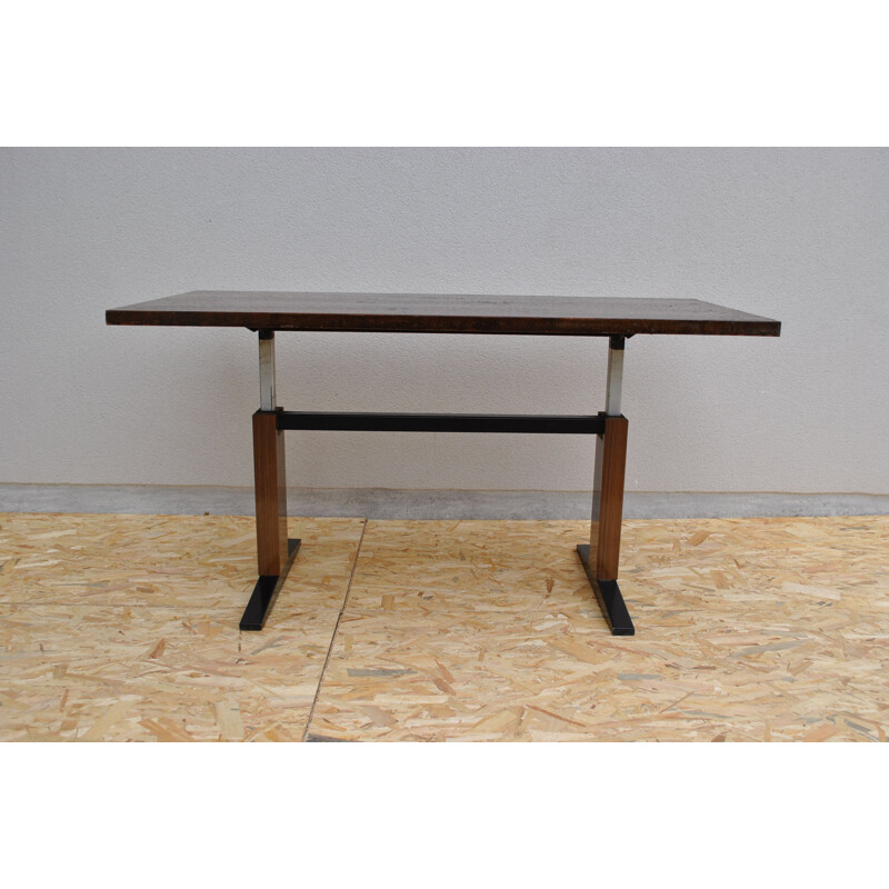 Vintage height adjustable coffee table from Ilse Möbel 1960