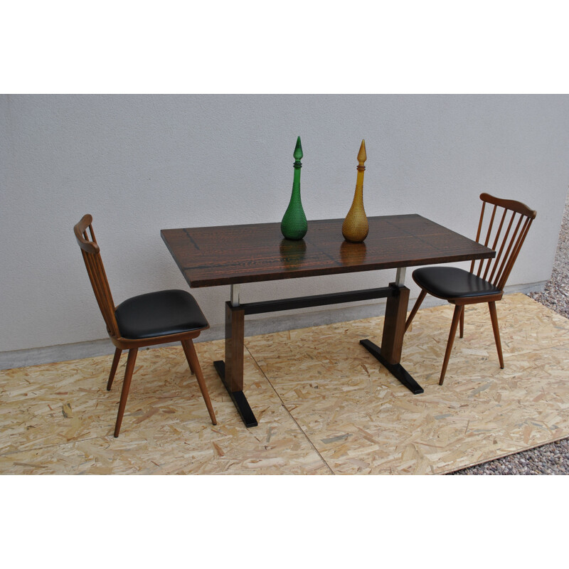 Vintage height adjustable coffee table from Ilse Möbel 1960