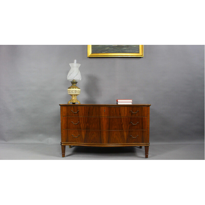 Vintage Mahogany Chest Of Drawers, 1950s