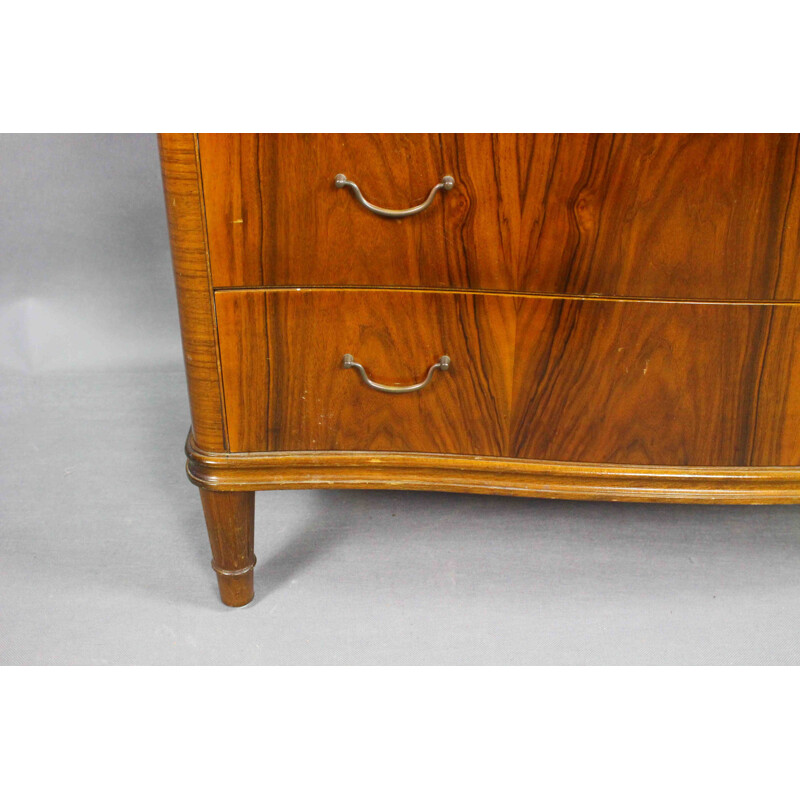 Vintage Mahogany Chest Of Drawers, 1950s