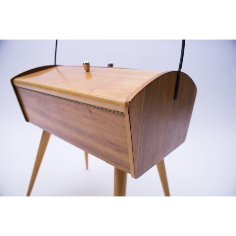 Mid-Century Sewing Box, Scandinavian 1950s