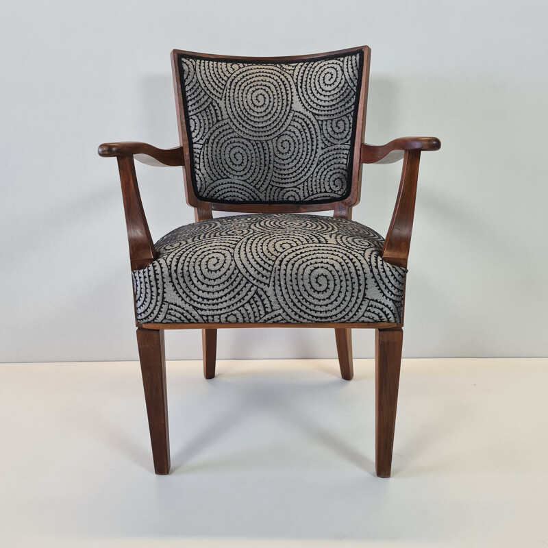 Set of 6 Mid-Century armchairs by W. Kuyper drawing Dutch 1953