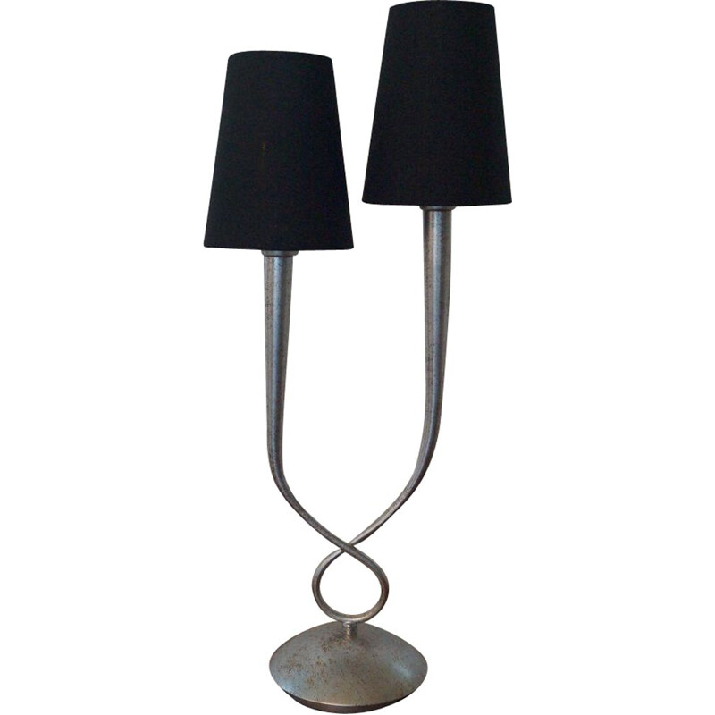 Vintage metal lamp 1990