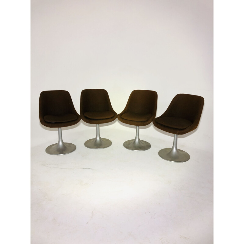 Suite of 4 Roche Bobois vintage chairs