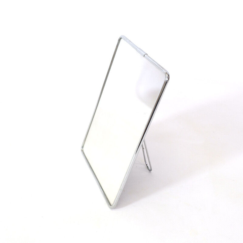 Small vintage barber mirror, to hang or to pose
