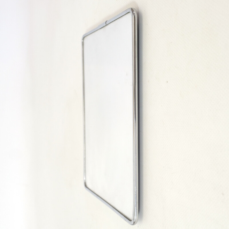 Small vintage barber mirror, to hang or to pose