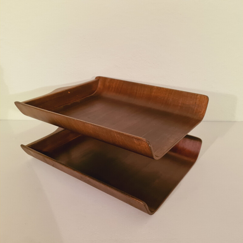 Vintage letter tray Florence Knoll 1950
