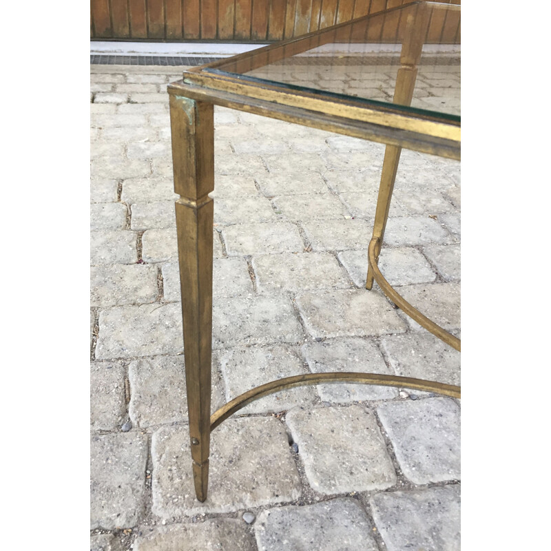 Vintage iron coffee table from ramsay house