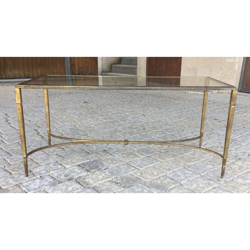 Vintage iron coffee table from ramsay house