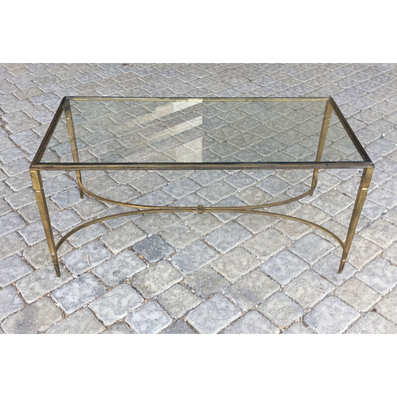 Vintage iron coffee table from ramsay house