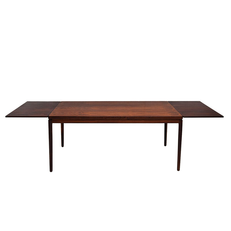 Vintage Dining Table Rosewood by Johannes Andersen for Christian Linneberg Danish 1960s