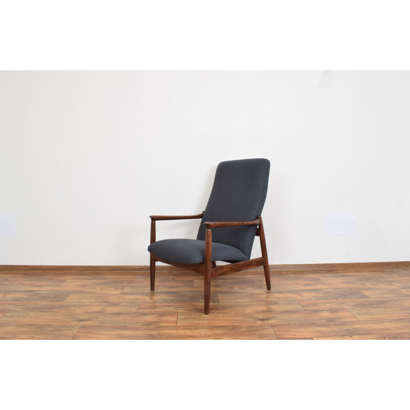 Paire de fauteuils lounge vintage polonais par E. Homa 1960