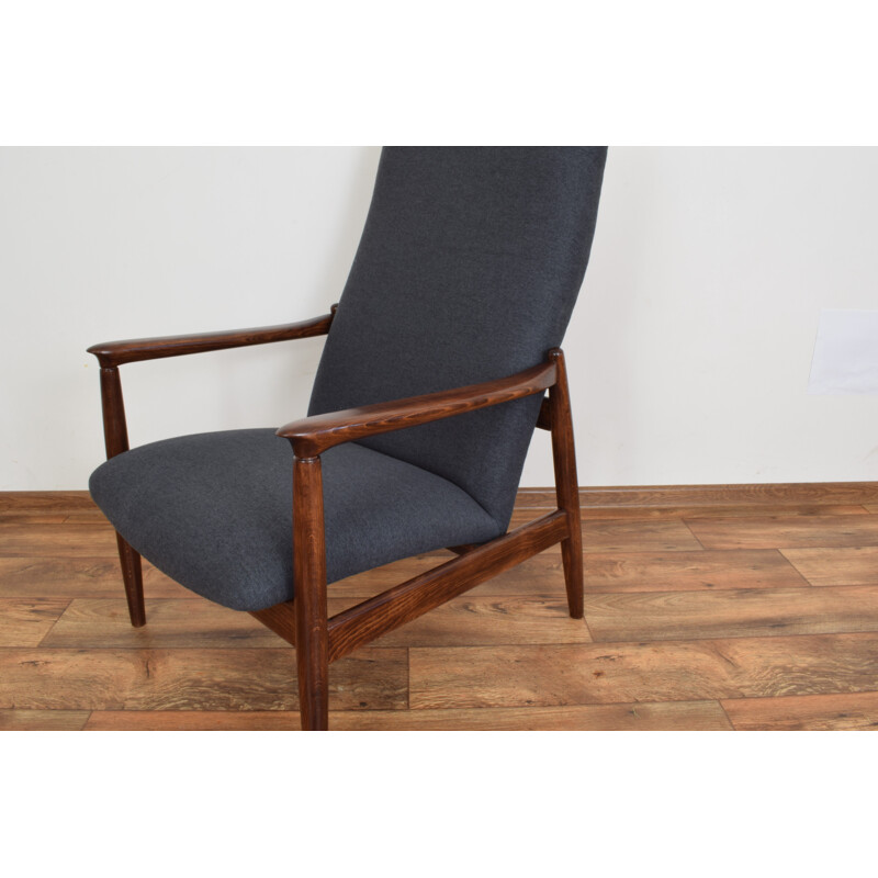 Paar vintage Poolse lounge stoelen van E. Homa 1960