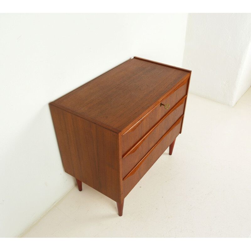 Teak Chest of Drawers, Denmark, 1960s