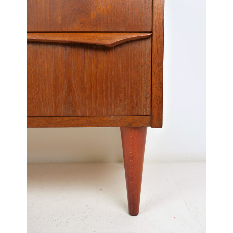 Teak Chest of Drawers, Denmark, 1960s