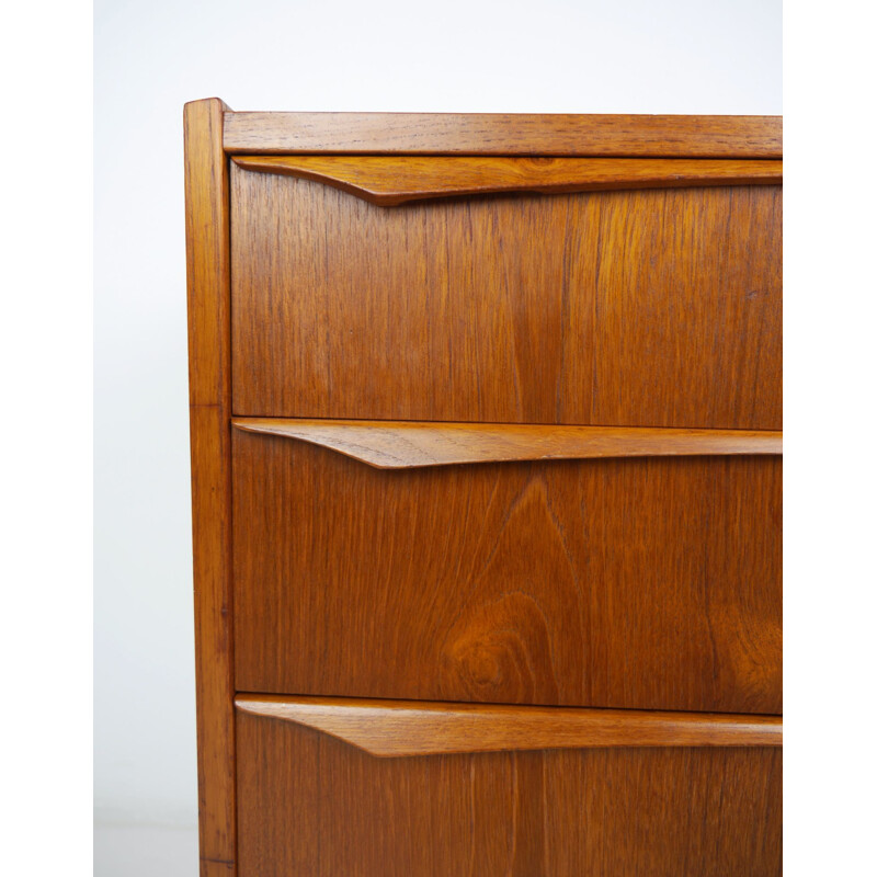 Teak Chest of Drawers, Denmark, 1960s