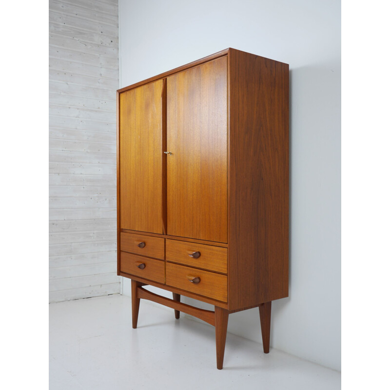 Armoire vintage en teck, Danemark, années 1960 