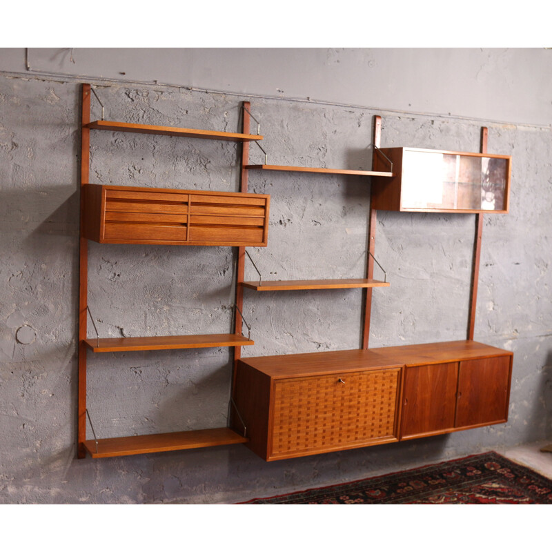 Wall Unit System by Poul Cadovius, 1960