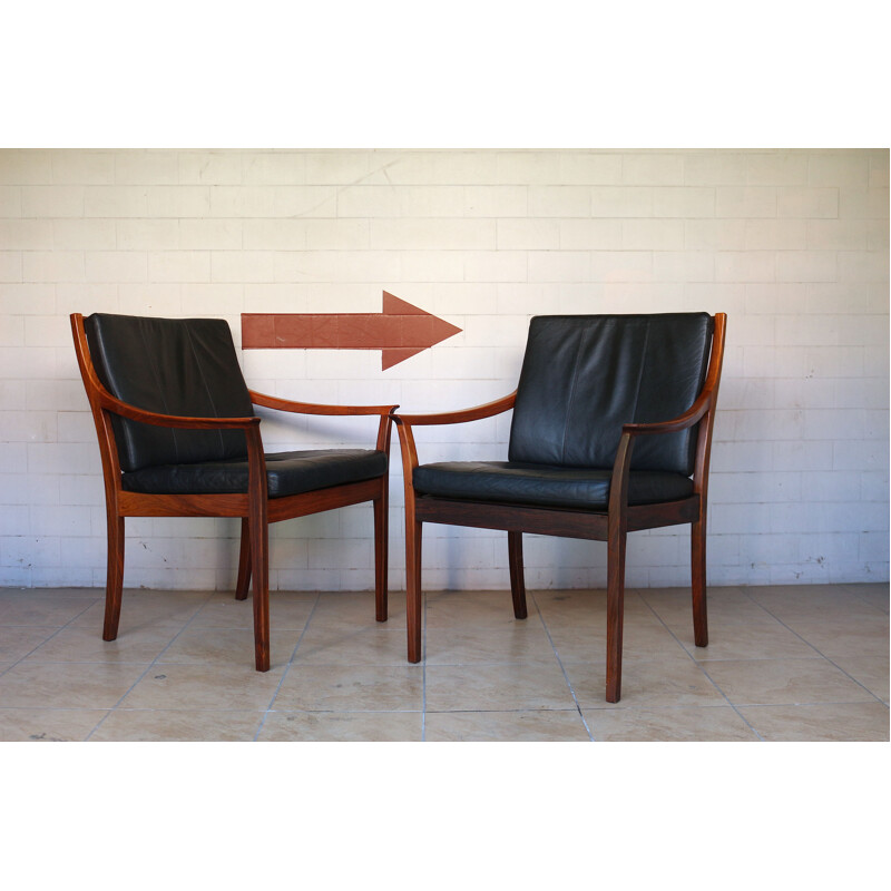 Pair of Vintage Office chairs by Tørbjorn Afdal, Norway 1970s