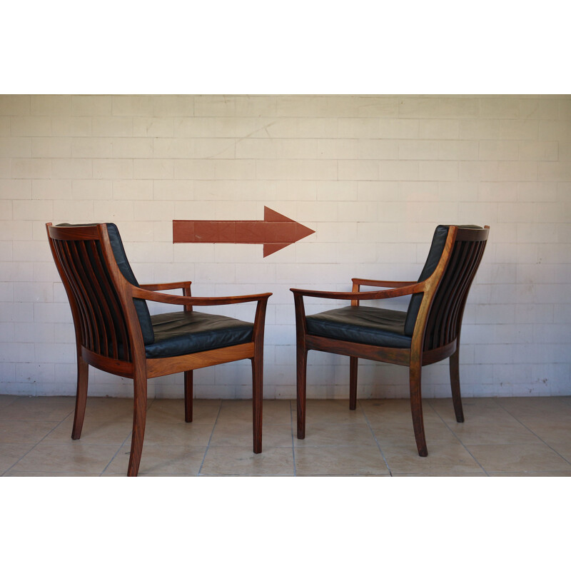 Pair of Vintage Office chairs by Tørbjorn Afdal, Norway 1970s