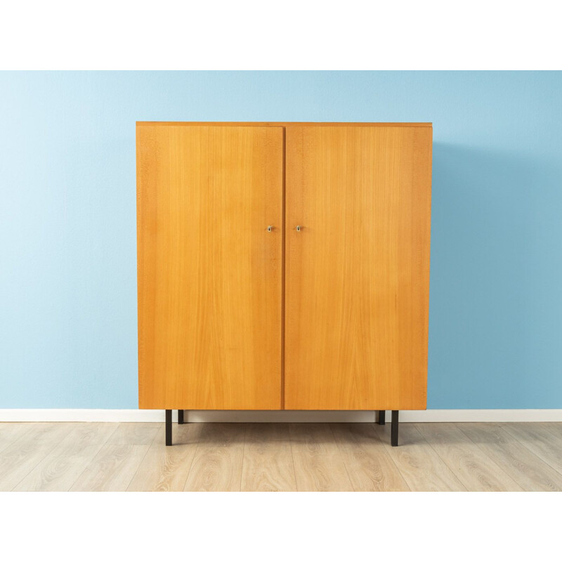 Vintage walnut wardrobe 1960s