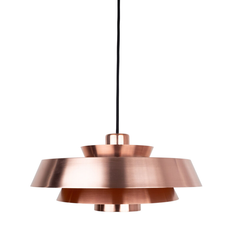 Mid century pendant lamp Nova by Jo Hammerborg, Fog og Mørup, Denmark, 1963