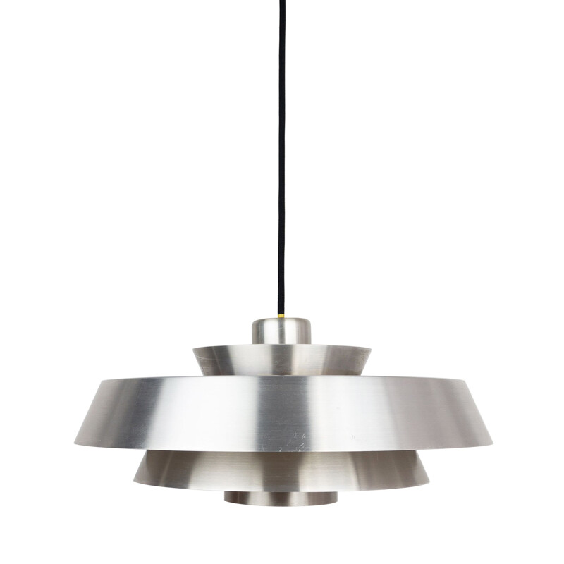 Mid century pendant lamp Nova by Jo Hammerborg, Fog og Mørup Danish 1963