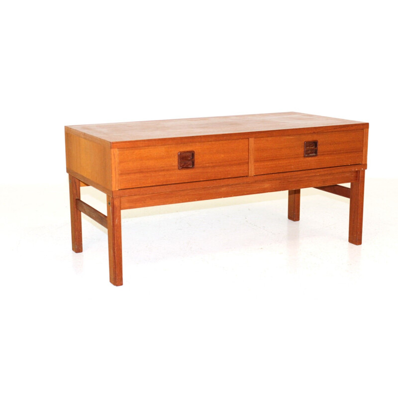 Vintage Swedish teak console 1960